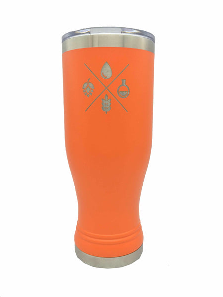Elements of Beer - Insulated Stainless Steel 20oz Ultimate Beer Container - Keeps Beer Cold & Protected from Sun