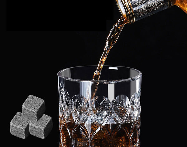 Whisky (Whiskey) Stones - 9 Stones - 12 PCS set