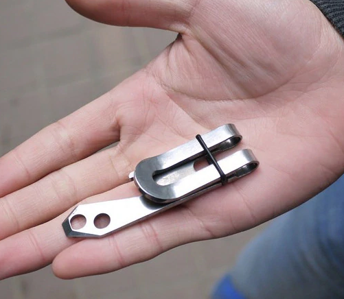 Beer Opener Money Clip