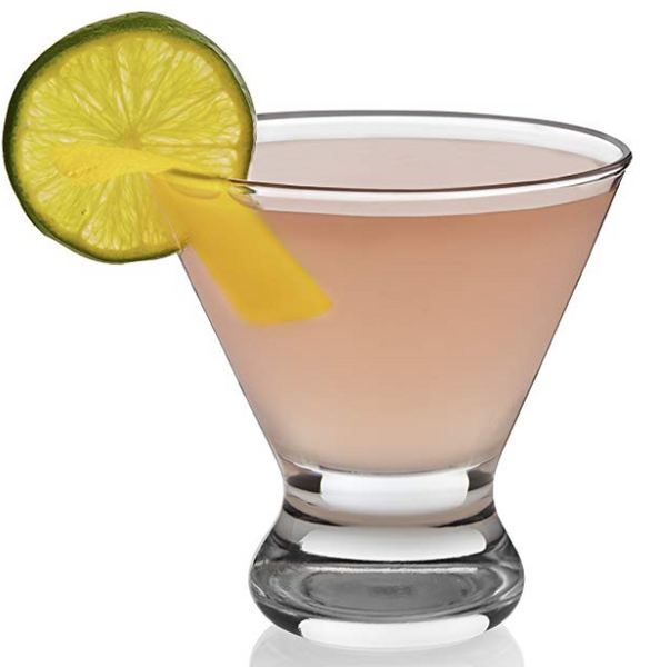 Stylish Cosmopolitan Martini Glasses 4-pack