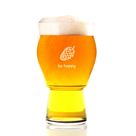 Be Hoppy Ultimate Pint Beer Glass